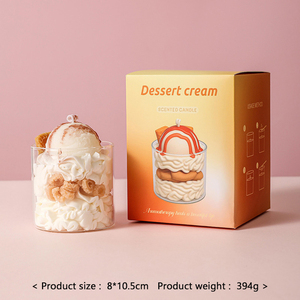 Velas aromáticas de lujo para postres creativas <span class=keywords><strong>y</strong></span> personalizables para bebés al por mayor - Product Image 6