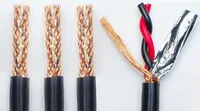 Câble de communication RVVP RVSP 4 conducteurs 2 paires torsadées souple blindé en cuivre pour signal et commande
