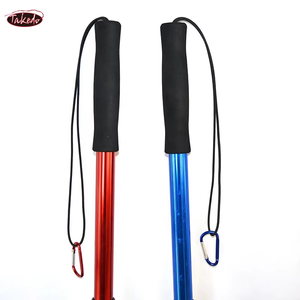 TAKEDO DS02 Filet de pêche à la mouche pliable de haute qualité pour la <span class=keywords><strong>carpe</strong></span> Filet d'atterrissage de pêche Poignée en aluminium Filets de pêche en caoutchouc - Product Image 6