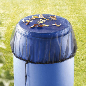 Couverture en filet pour bac à eau de pluie, noire, 92 cm, protection anti-UV, pour système de récupération d'eau de pluie, filet de jardin - Product Image 3