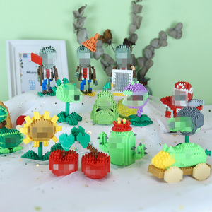 Juguetes Educativos de Plástico para Niños, Bloques de Construcción Pequeños de Diamantes de Micropartículas, Mini Bloques Creativos - Product Image 2