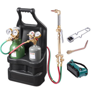 Kit de chalumeau de soudage et de découpe portable pour bouteilles de gaz oxygène, acétylène, propane, WQ 01, qualité industrielle - Product Image 2