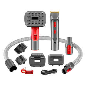 Accessoires pour animaux de compagnie Brosse à poils pour <span class=keywords><strong>chien</strong></span> <span class=keywords><strong>Aspirateur</strong></span> à poils Extension de tuyau Compatible avec les pièces <span class=keywords><strong>Dyson</strong></span> V7 V8 V10 V11 V12 V15 - Product Image 1