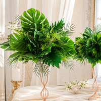 Fleurs artificielles en soie YM populaires, plantes vertes, centre de table de mariage, boule de fleurs de luxe pour la décoration de fête de mariage
