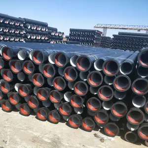 Tubo DI ferro duttile a pressione dell'acqua classe K9 prezzo produttori DI tubi in ghisa/tubo DI ferro duttile/dipipe