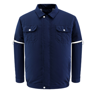 New Summer <strong>Air</strong>-<strong>conditioning</strong> <strong>Clothing</strong> Outdoor Chargingfan <strong>Clothing</strong> Heatstroke Cooling Work Clothes Detachable Jacket - Product Image 5
