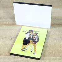 MDFSUB en stock Panneaux photo en Mdf vierges à sublimation de 3x5 ''Cadre photo 12mm d'épaisseur blanc brillant Plaques photo vierges à sublimation