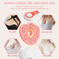 Masseur électrique sans fil pour les seins des mamans allaitantes, vibration à micro-courant, dispositif de soutien à la lactation, rechargeable par USB