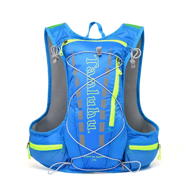 ultra light mountain trail running backpack 2L hydration nylon brand customized outdoor adventure sport Cycling Riding vest bag