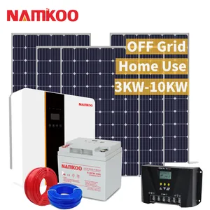 घर के लिए उच्च गुणवत्ता वाला 3 किलोवाट सौर ऊर्जा प्रणाली, घरेलू परियोजना के लिए सौर ऊर्जा प्रणाली 3 किलोवाट 5 किलोवाट 10 किलोवाट