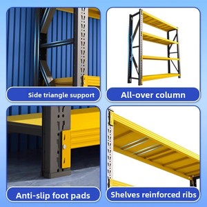 Kệ sắt hạng nặng cho 300kg chịu lực sử dụng kệ lưu trữ nhiều lớp cho kho siêu thị lưu trữ hàng hóa giá thấp - Product Image 4