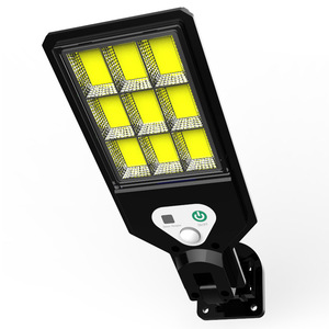 ไฟถนน LED พลังงานแสงอาทิตย์กลางแจ้ง V93 1.2W เซ็นเซอร์เปิดใช้งานได้ กันน้ำ ติดผนัง สำหรับใช้ในสวน ลานบ้าน และพื้นที่ชนบท - Product Image 1