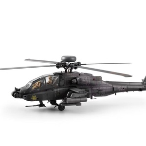 Nouvel hélicoptère RC électrique SJY-C170 1:48 6CH sans ailerons, modèle Apache AH-64D, avec positionnement intelligent, gyroscope 6 axes et flux optique - Product Image 4