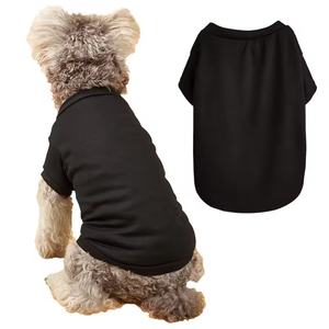Vêtements pour chiens multicolores, chemises décontractées pour animaux de compagnie, chemises unies pour chiens, vêtements pour chiots, faible MOQ, personnalisation du logo à partir d'une pièce - Product Image 6