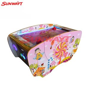 Máquina de Hockey de Aire Electrónica de Alta Calidad para Dos Jugadores, para Niños, Operada con Monedas, Directo de Fábrica, Estilo de Dibujos Animados, de Plástico, para Juegos - Product Image 2