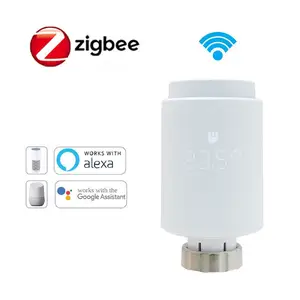 恒温致动器阀智能Zigbee wifi连接TRV头散热器恒温器RT13