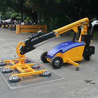 Vitrage Robot Sans Fil Mobile Hydraulique Télescopique Aspirateur Ventouses Lifters pour Verre Pierre Bois Panneaux de Béton