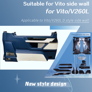 Mise à niveau 2023 DJZG MPV VAN Luxury Side Car Wall-<span class=keywords><strong>D</strong></span> Style pour <span class=keywords><strong>Mercedes</strong></span> Vito / V-class /<span class=keywords><strong>V250</strong></span>/W447 Metris Car Accessories - Product Image 4