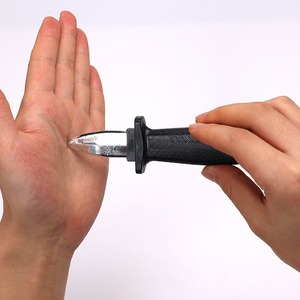 Lừa biến mất Dao găm dao có thể thu vào giả nhựa lưỡi, Halloween Prop gag đồ chơi ma thuật giả mùa xuân dao có thể thu vào - Product Image 5