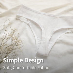 Mutandine comode da <span class=keywords><strong>donna</strong></span> in <span class=keywords><strong>cotone</strong></span> Hipster Sexy in pizzo carino <span class=keywords><strong>slip</strong></span> con stampa all'ingrosso biancheria intima da ragazza personalizzazione accettata - Product Image 3