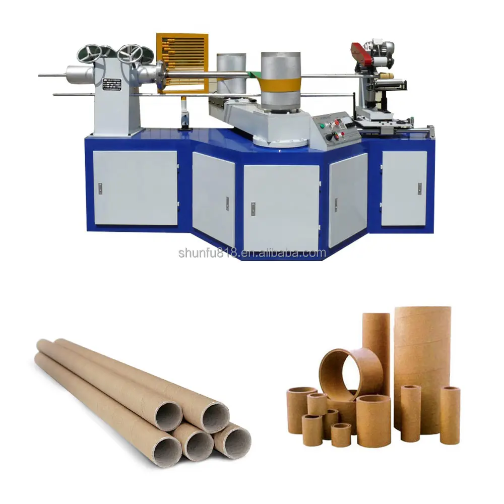 Automatic kraft paper tube making machine Paper core making setup machine paper winding rolling core