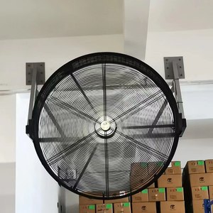 Ventilador de Pared para Uso Industrial, Tipo HVLS, Diámetro 0.9m 1.2m, Ventilador Oscilante de Pared con Ahorro de Energía, Ventilador de Pared para Almacenes e Industrias - Product Image 2