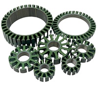 Plaque de stator de moteur AC RenTai 3115 en acier au silicium, diamètre extérieur 31 mm, diamètre intérieur 13 mm, 12 fentes, épaisseur 0,2 mm, estampage