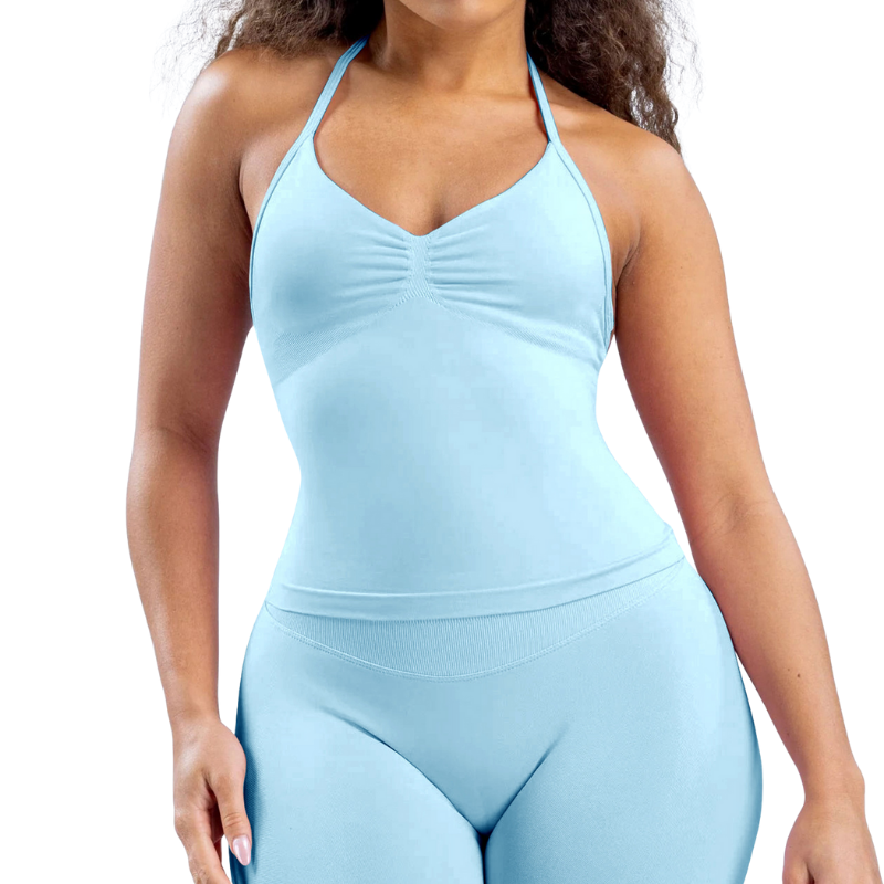 เสื้อกั๊กสีฟ้าอ่อน