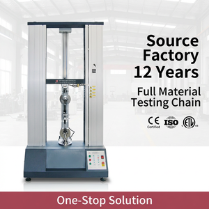 เครื่องทดสอบแรงดึงอิเล็กทรอนิกส์ 20kN ความแม่นยำ 0.5% ความละเอียดการเคลื่อนที่ 0.0005 มม. สำหรับการทดสอบการลอกเปลือกสายไฟและยาง - Product Image 1
