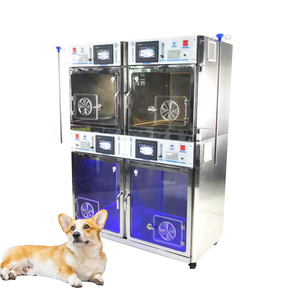 Jaula de oxígeno para veterinario, jaula de acero inoxidable para clínica <span class=keywords><strong>veterinaria</strong></span>, para perro, gato - Product Image 1