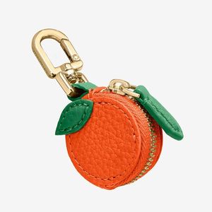 Strawberry Square Keychain Fruit Gift Charms Pu Leather Zipper Bag Purse <b>Accessory</b> Cute Cherry Coin Purse Mini Wallet <b>Birthday</b> - Product Image 1