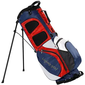 Japan Style Lightweight Nylon Golf Bag Travel Tour Stand Bag With Waterproof PU Material Canvas Prevent Scratches Club Bag