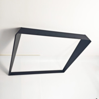 Bureau de direction modulaire au design moderne en fer avec assemblage DIY pour directeurs, PDG, patrons, provenant d'un fournisseur de meubles chinois