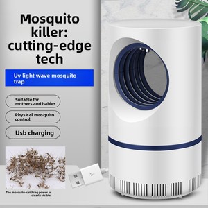 Lámpara Antimosquitos Fotocatalítica USB 2026, Luz LED UV, Trampa para Mosquitos por Inhalación, para Interiores del Hogar - Product Image 2
