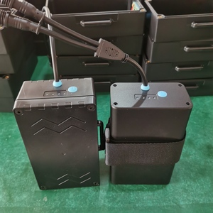 <span class=keywords><strong>Batterie</strong></span> 12,6 V 10 A à double sortie, étanche, au lithium polymère pour éclairage de vélo - Product Image 4