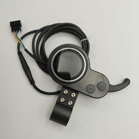 L081 24v36v48v60v400W-1200W Contrôleur BLDC + écran LCD blanc/couleur avec accélérateur/manette de vitesse Scooter électrique MTB E