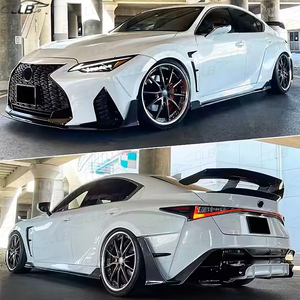 स्पोर्टी बॉडी किट लिप रियर डिफ्यूज़र फेंडर साइड स्कर्ट पूंछ के लिए कोकस आरएक्स300 अपग्रेड रॉकेट खरगोश वाइडबॉडी किट - Product Image 4