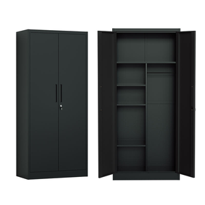 Armadietto di stoccaggio in acciaio mobili per la casa all'ingrosso in metallo armadi <span class=keywords><strong>armadio</strong></span> camera da letto <span class=keywords><strong>armadio</strong></span> per l'organizzazione di <span class=keywords><strong>vestiti</strong></span> - Product Image 4