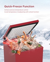 Réfrigérateur électrique à eau, appareil de cuisson à très basse température, réfrigérateur, congélateur profond de poitrine, congélateur de crème glacée