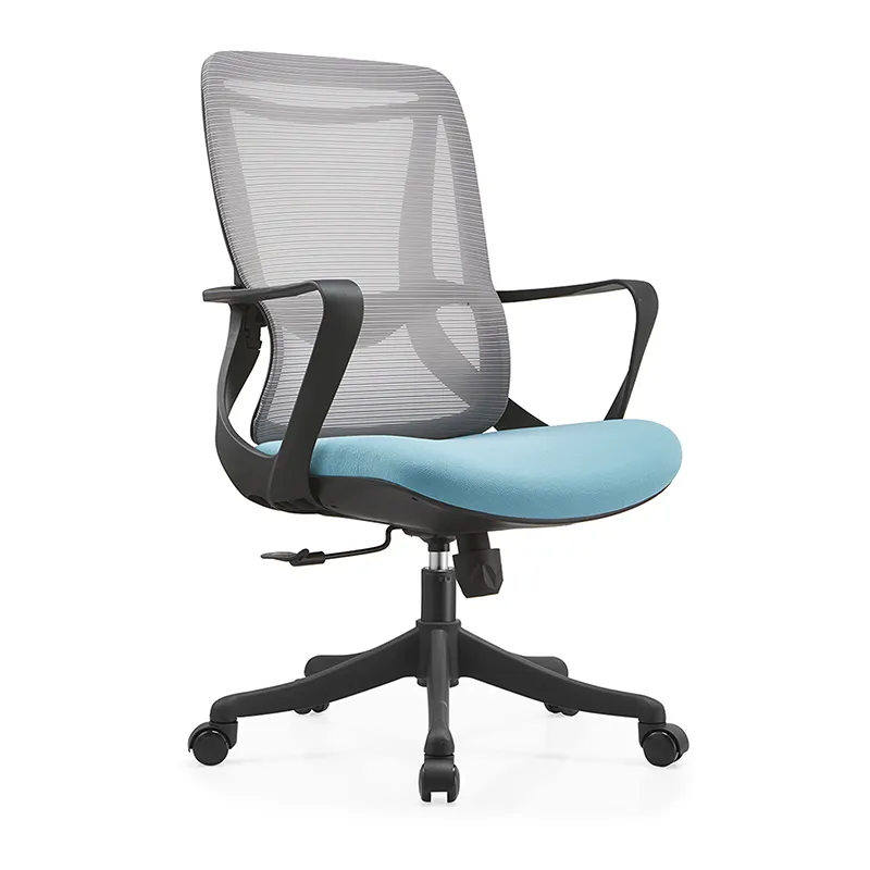 Nouvel arrivage de mobilier de bureau chaise d'ordinateur confortable accoudoir réglable pivotant en maille personnel de direction chaise de bureau ergonomique