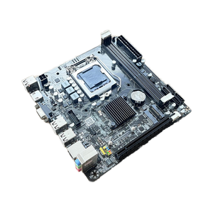 Nouvelle carte mère mini-ordinateur de bureau Intel H61-ITX LGA1155 avec chipset Intel, double DDR3, M.2, carte réseau Gigabit et double mémoire - Product Image 3