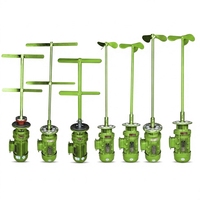 Agitateur vertical industriel à pales pour le traitement des eaux usées et le mélange de liquides