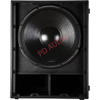 Subwoofer actif de 18 pouces Sub 8004-AS, haut-parleur de basses alimenté, subwoofers de scène professionnels pour système de sonorisation Line Array