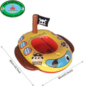 <span class=keywords><strong>Bateau</strong></span> <span class=keywords><strong>pirate</strong></span> gonflable pour enfants avec pistolet à eau, flotteur pour bébé, jeu d'eau amusant pour les fêtes d'été à la piscine - Product Image 4