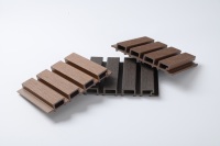 Baldosas de Madera Plástica Compuesta (WPC) Color Café Claro, Anticorrosivas y Antioxidantes, para Exteriores, con Material de Madera y Plástico