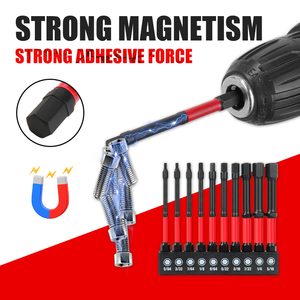 رأس مفك براغي كهربائي # رأس مفك براغي مربع 2.50 بوصة، رأس مفك عزم دوران مربع 2 بوصة، رؤوس حفر طويلة للمثقاب اللاسلكي - Product Image 3