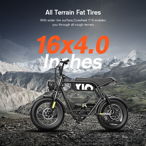 Vélo électrique de ville et trottinette <span class=keywords><strong>Fatbike</strong></span> avec moteur arrière de 1000W, batterie lithium 48V 15Ah, cadre en acier, 7 vitesses - Product Image 5