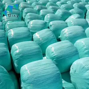 Ballen wickel folie Silage ballen verpackung Kunststoff rollen folie Biologisch abbaubare Heuballen folie für Heu verpackungen