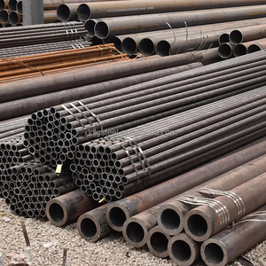 Grand inventaire <span class=keywords><strong>Tube</strong></span> en <span class=keywords><strong>acier</strong></span> au carbone sans soudure de grand <span class=keywords><strong>diamètre</strong></span> A214 A315 A500 Tuyau en métal en fer noir Tuyau d'huile utilisé pour l'industrie minière - Product Image 2