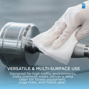 Biokleen <span class=keywords><strong>OEM</strong></span> Fabricante 400ct Plant Based Fitness Toalhetes Ginásio Equipamento Antibacteriano Toalhetes - Product Image 4